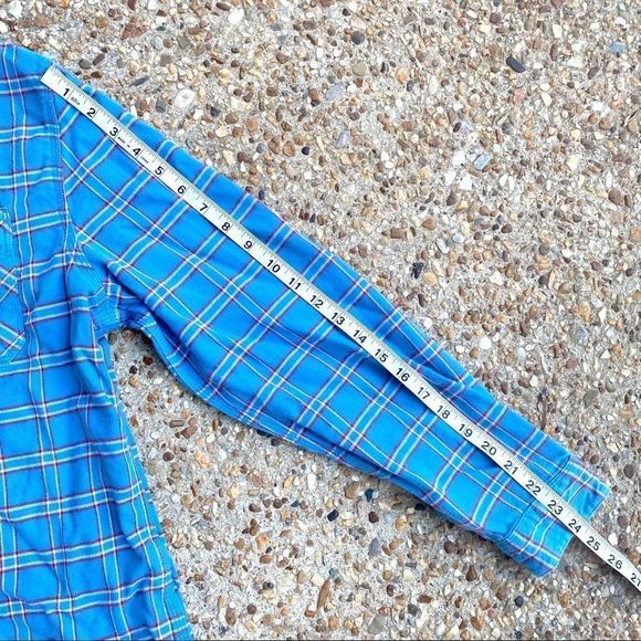 Levi’s Flannel Button Down Long Sleeve Shirt L - Picture 4 of 7